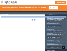 Tablet Screenshot of phoenix-int.com